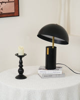Minimalist Avo LED Table Lamp with Adjustable Tilted Cap and Rotating Cylinder