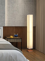 elegant-minimalist-fabric-cylinder-standing-lamp-with-natural-wood-base