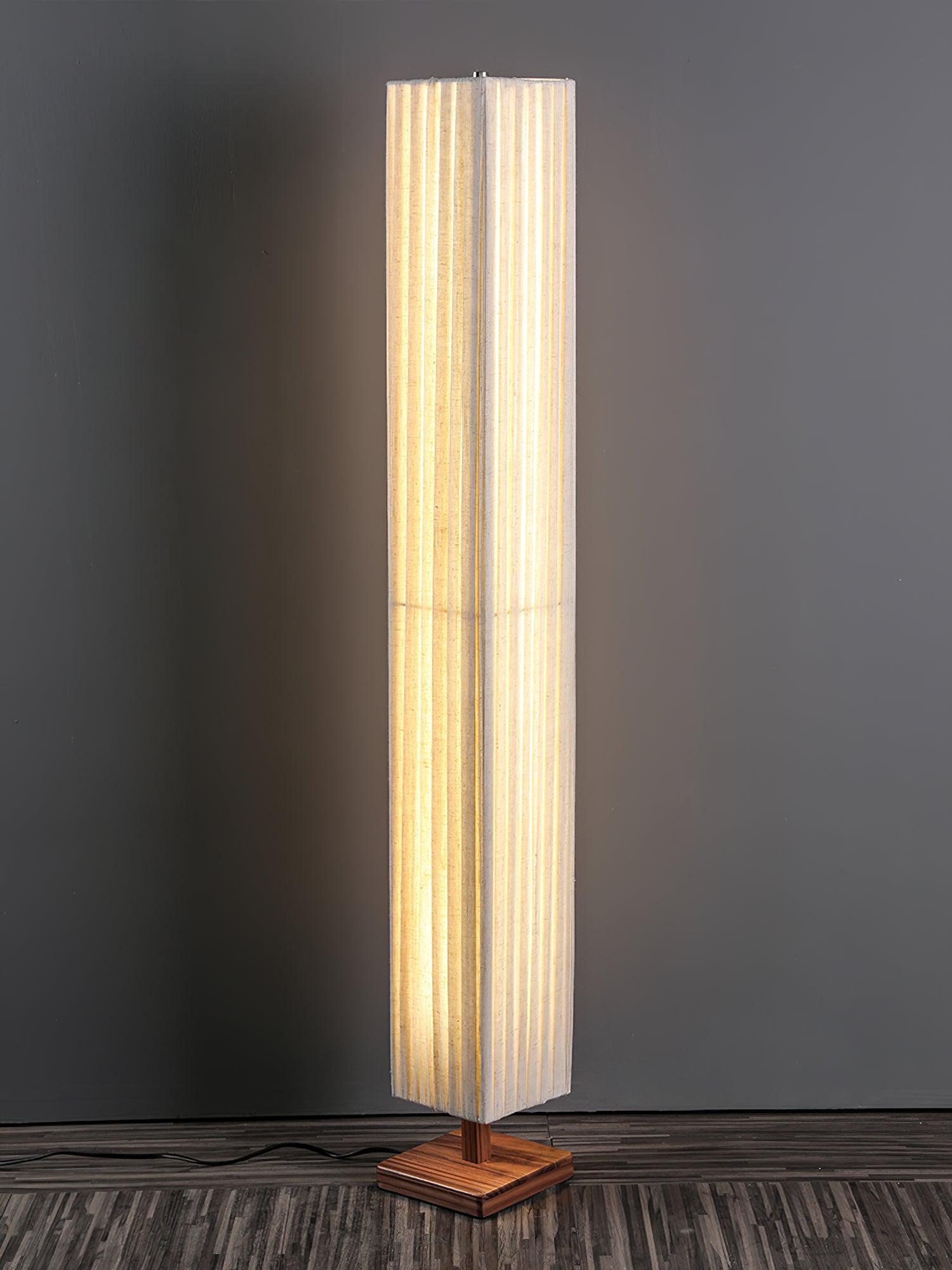 elegant-minimalist-fabric-cylinder-standing-lamp-with-natural-wood-base