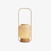 Portable Bamboo Lantern LED Table Lamp for Desk and Bedside USB Charging