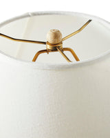 Beachside Whitewashed Wood Table Lamp with White Fabric Shade for Modern Bedside Lighting