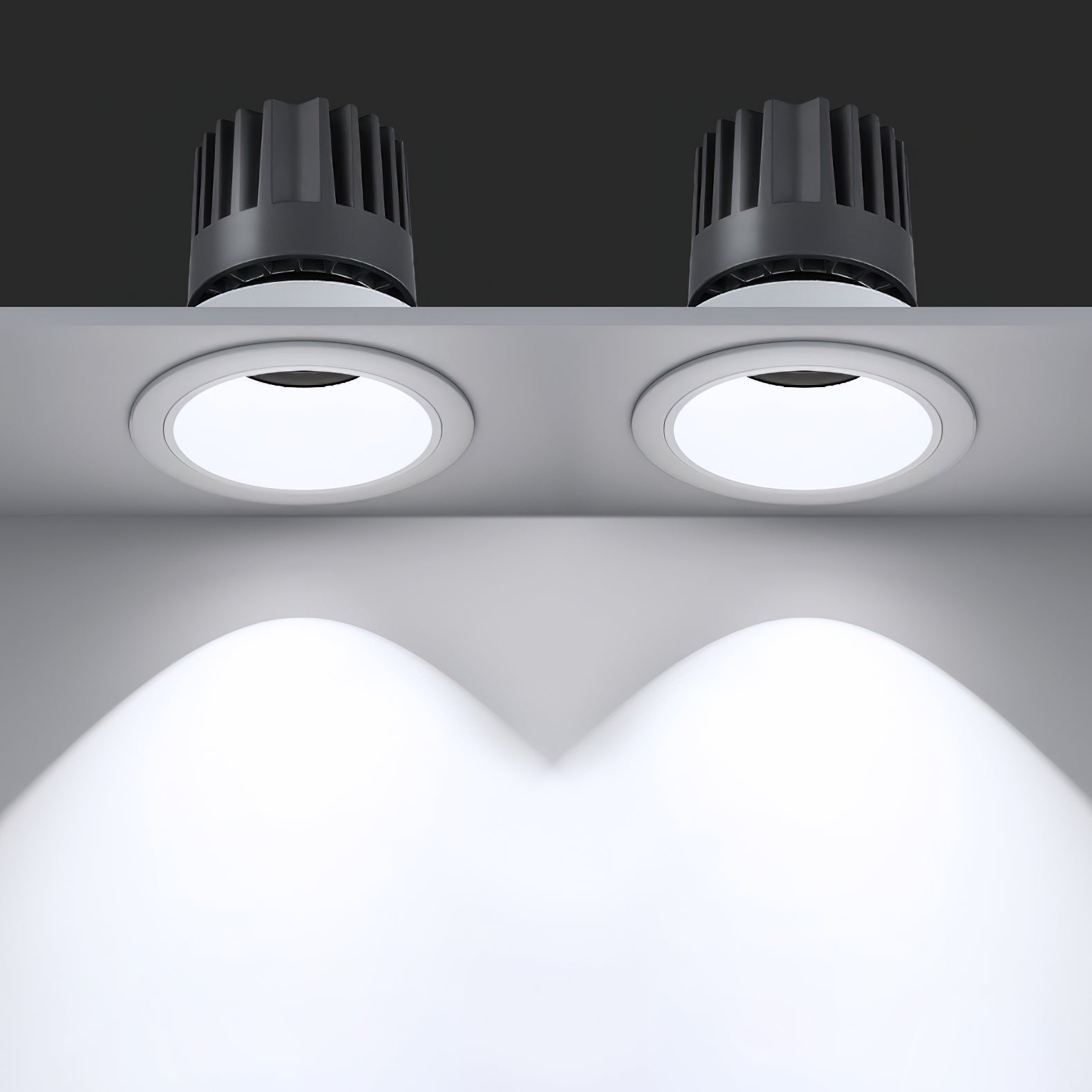 Modern Beam Recessed LED Ceiling Light Aluminum Downlight for Indoor Home Lighting