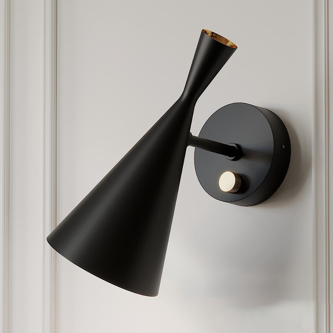 modern-beat-metal-wall-sconce-with-gold-interior-for-bedroom-and-living-room