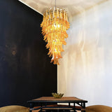 murano-style-amber-glass-petal-spiral-chandelier-handcrafted-elegant-pendant-light