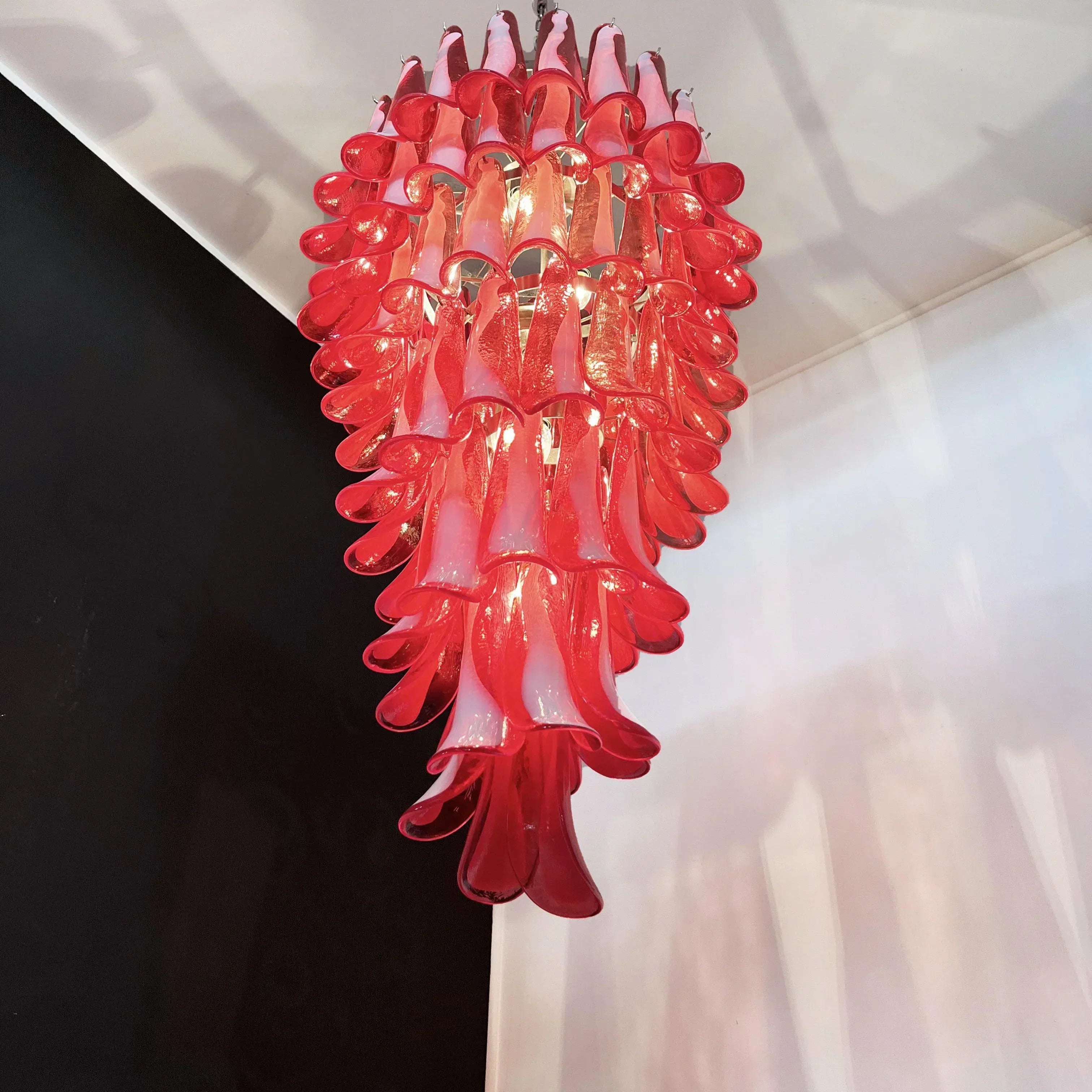 luxury-handcrafted-red-murano-glass-petal-spiral-chandelier-for-foyer-and-living-room