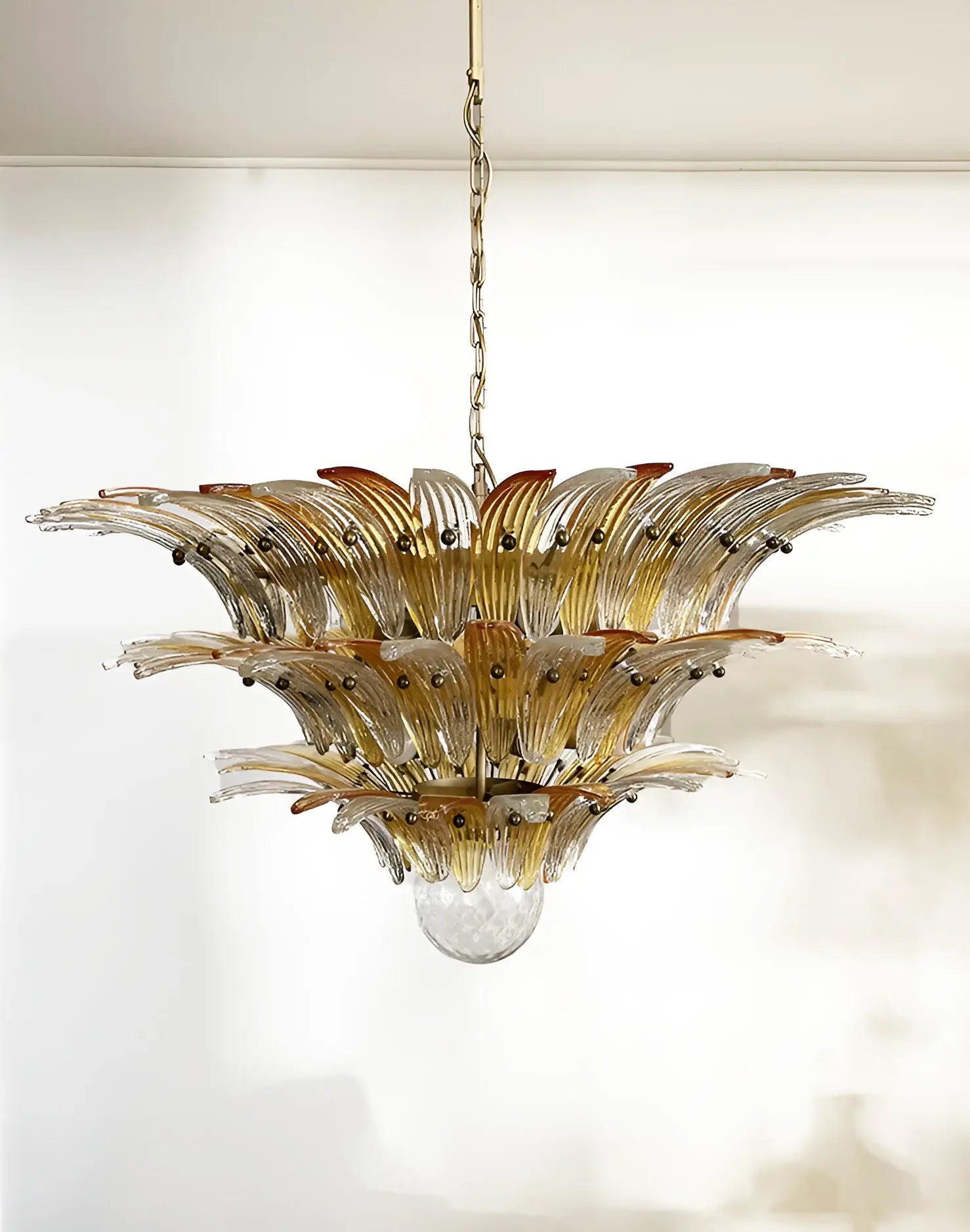 modern-murano-palmette-amber-transparent-glass-hanging-chandelier-light