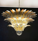 modern-murano-palmette-amber-transparent-glass-hanging-chandelier-light