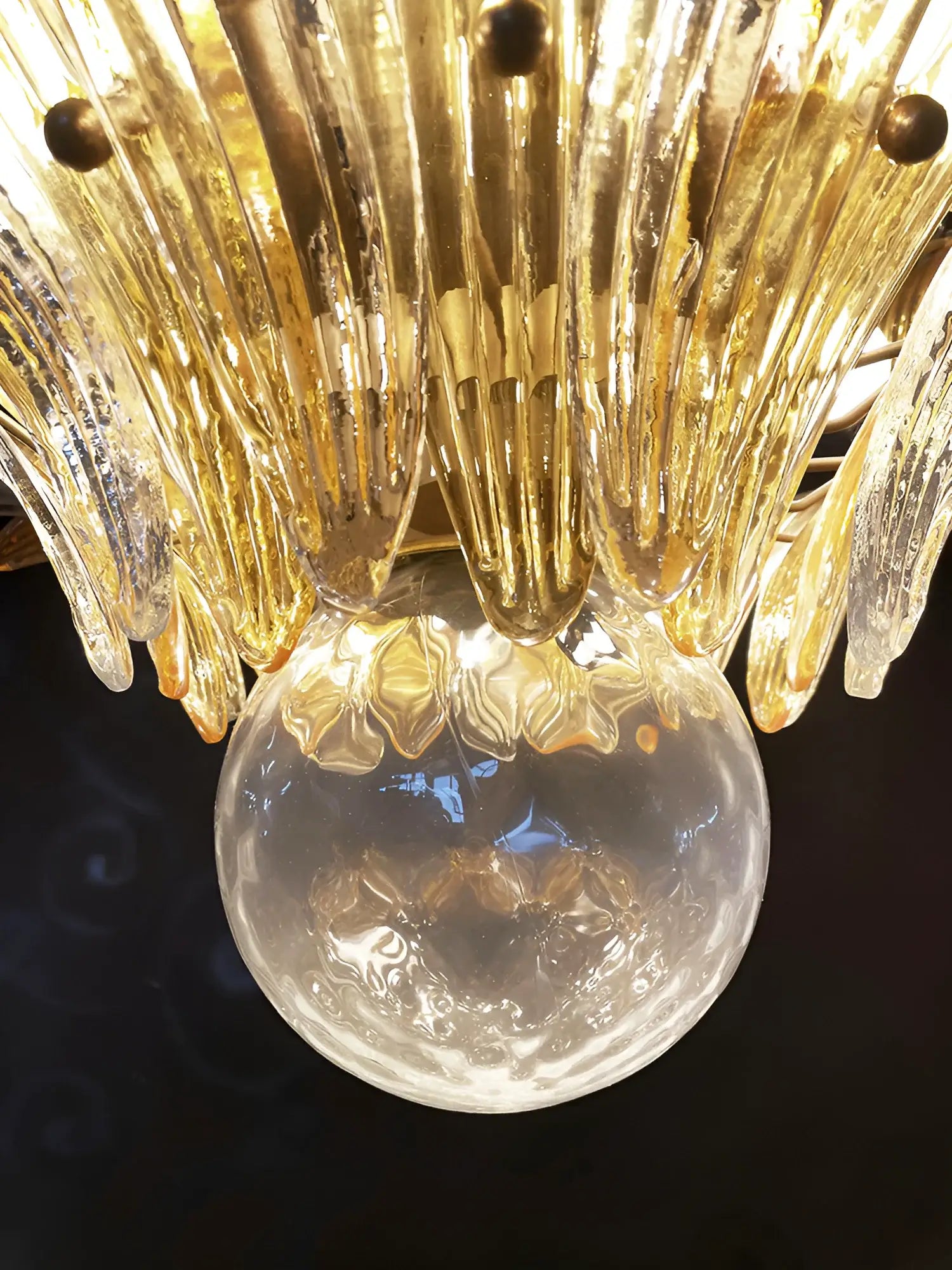 modern-murano-palmette-amber-transparent-glass-hanging-chandelier-light