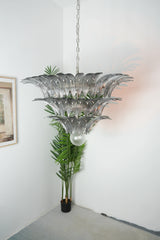 elegant-murano-style-smoked-glass-palmette-chandelier-for-modern-luxury-interiors