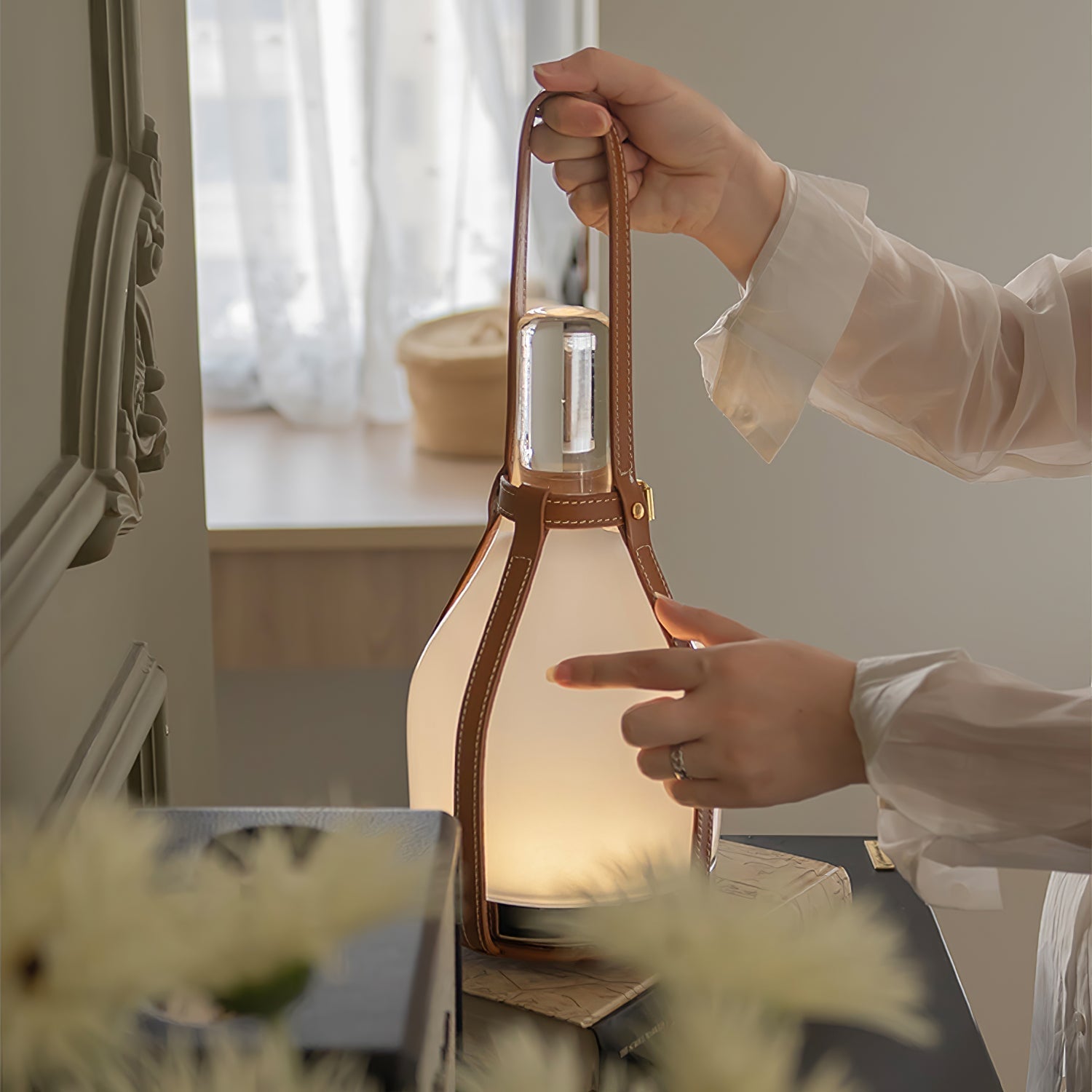bell-shape-portable-led-desk-lamp-usb-rechargeable-glass-table-light-with-dimmable-touch-control