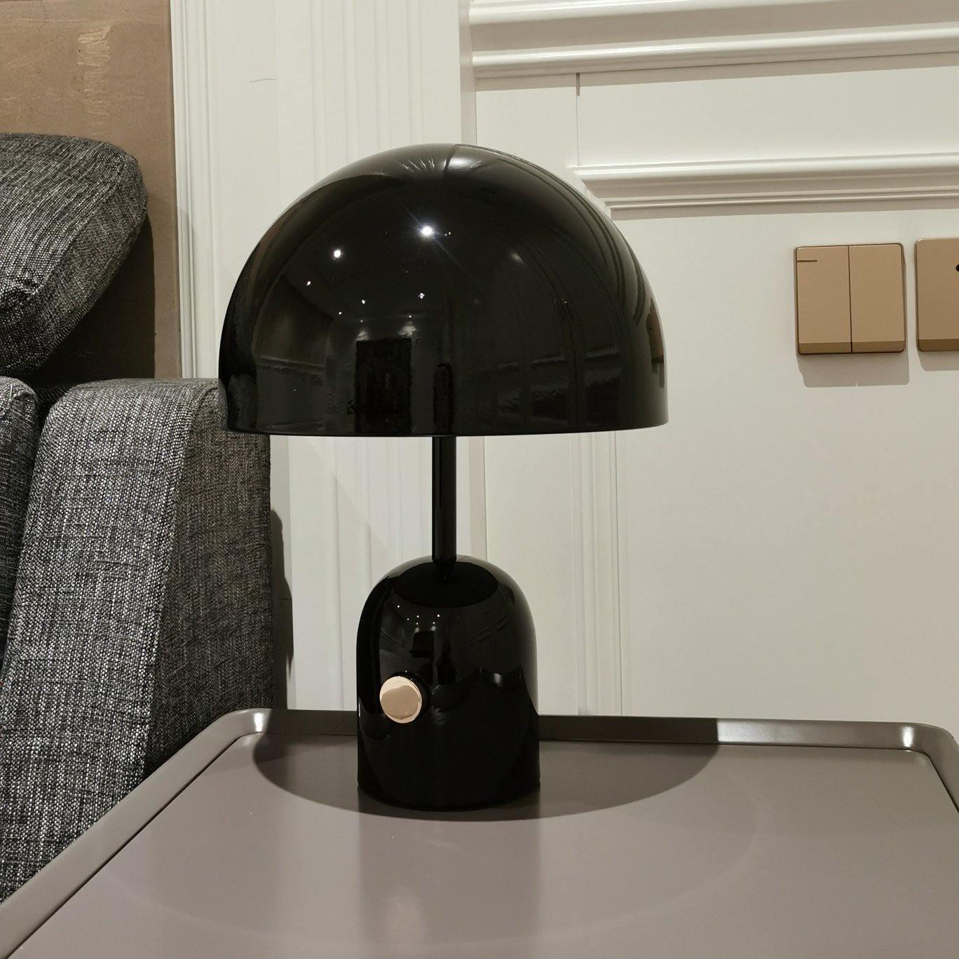 Modern Bell Domed Shade Desk Lamp Minimalist Metal Table Light for Office and Bedside