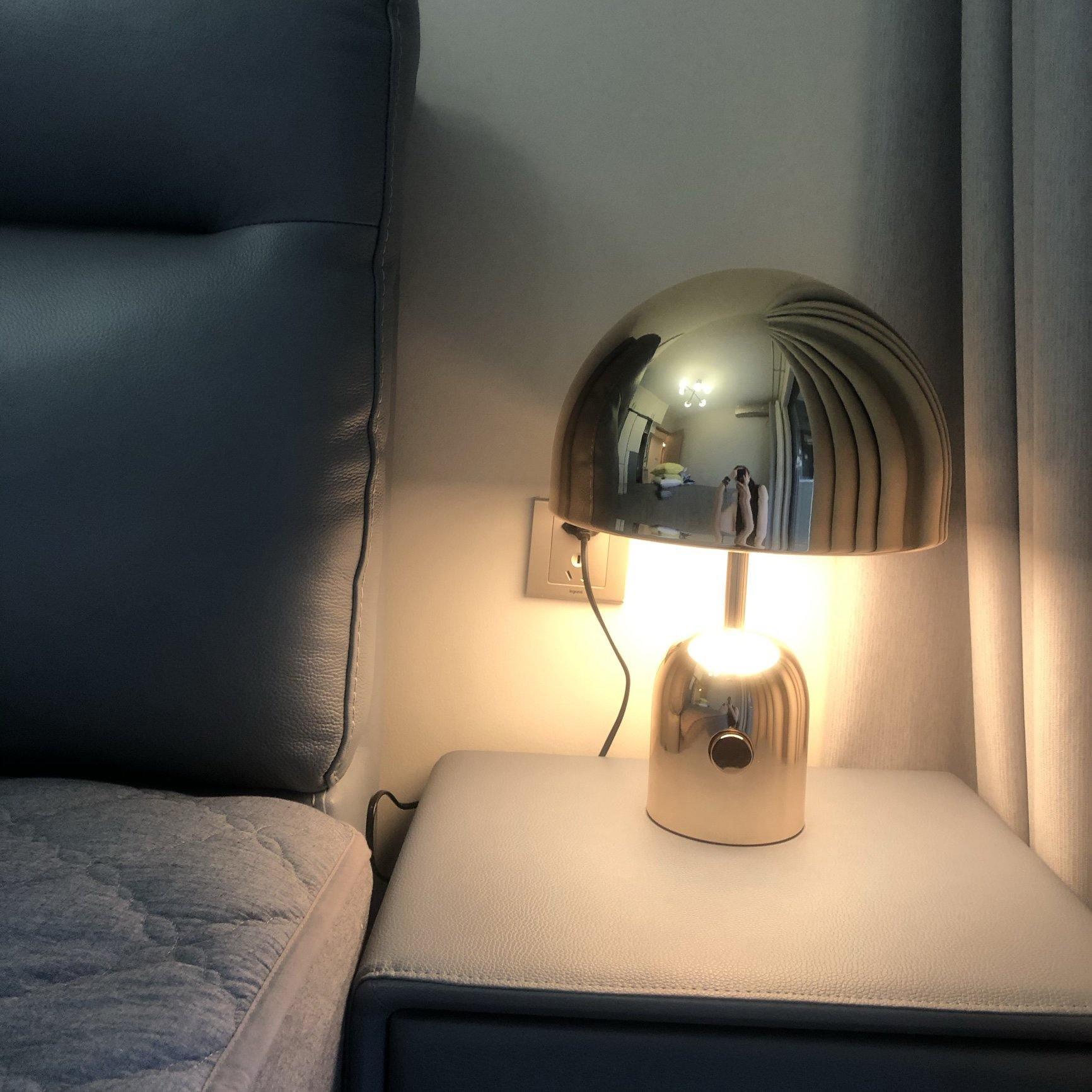 Modern Bell Domed Shade Desk Lamp Minimalist Metal Table Light for Office and Bedside