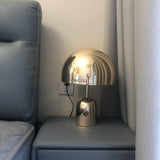 Modern Bell Domed Shade Desk Lamp Minimalist Metal Table Light for Office and Bedside