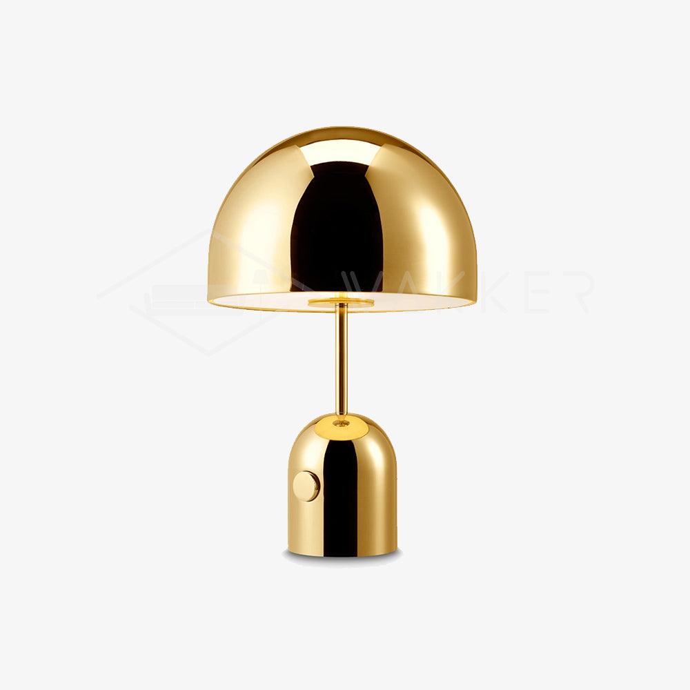 Modern Bell Domed Shade Desk Lamp Minimalist Metal Table Light for Office and Bedside