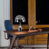 Modern Bell Domed Shade Desk Lamp Minimalist Metal Table Light for Office and Bedside