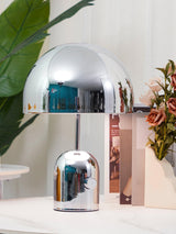 Modern Bell Domed Shade Desk Lamp Minimalist Metal Table Light for Office and Bedside