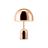 Modern Bell Domed Shade Desk Lamp Minimalist Metal Table Light for Office and Bedside