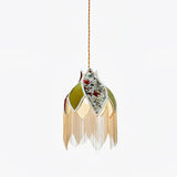 vintage-style-velvet-fringed-pendant-light-with-tassels-and-brass-details