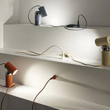 Modern Beam Task Table Lamp with Rotatable Magnetic Ball Joint for Office