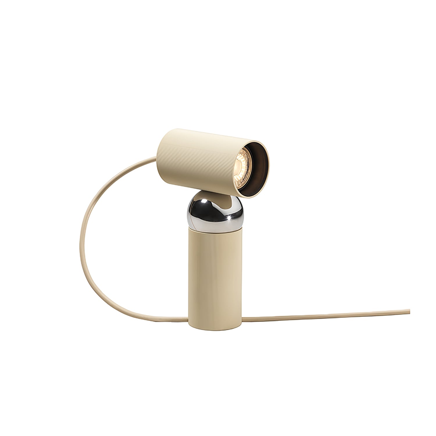 Modern Beam Task Table Lamp with Rotatable Magnetic Ball Joint for Office