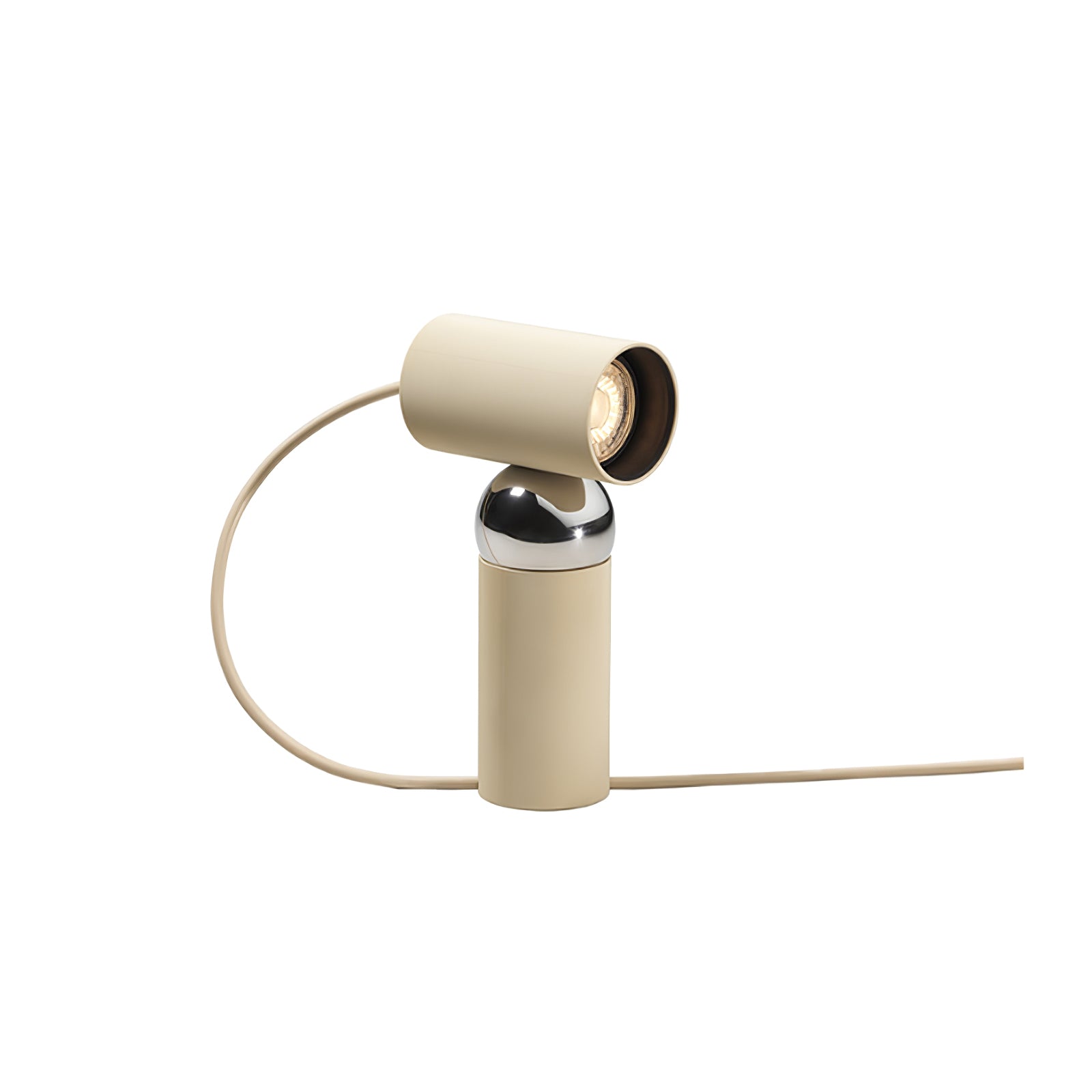 Modern Beam Task Table Lamp with Rotatable Magnetic Ball Joint for Office