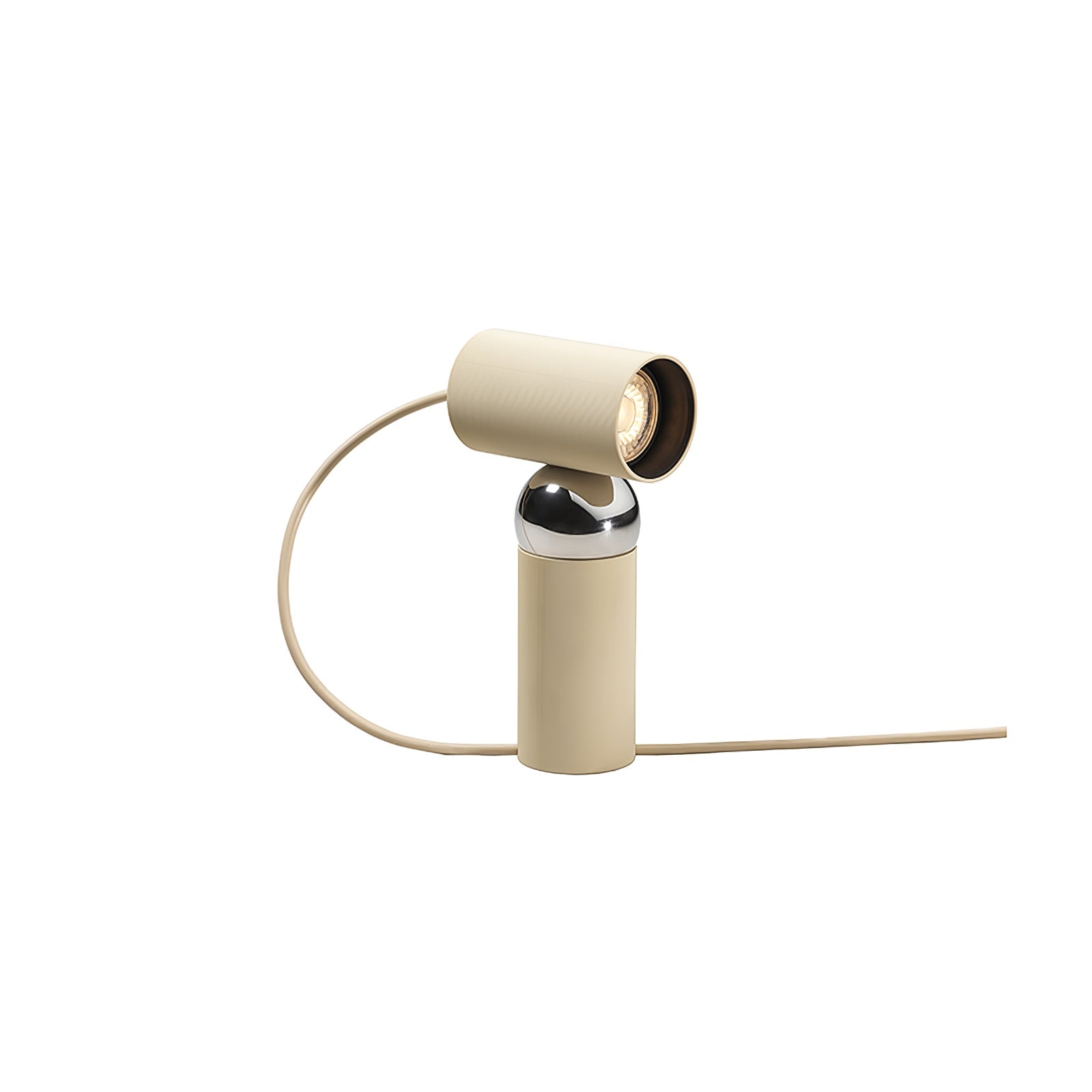 Modern Beam Task Table Lamp with Rotatable Magnetic Ball Joint for Office