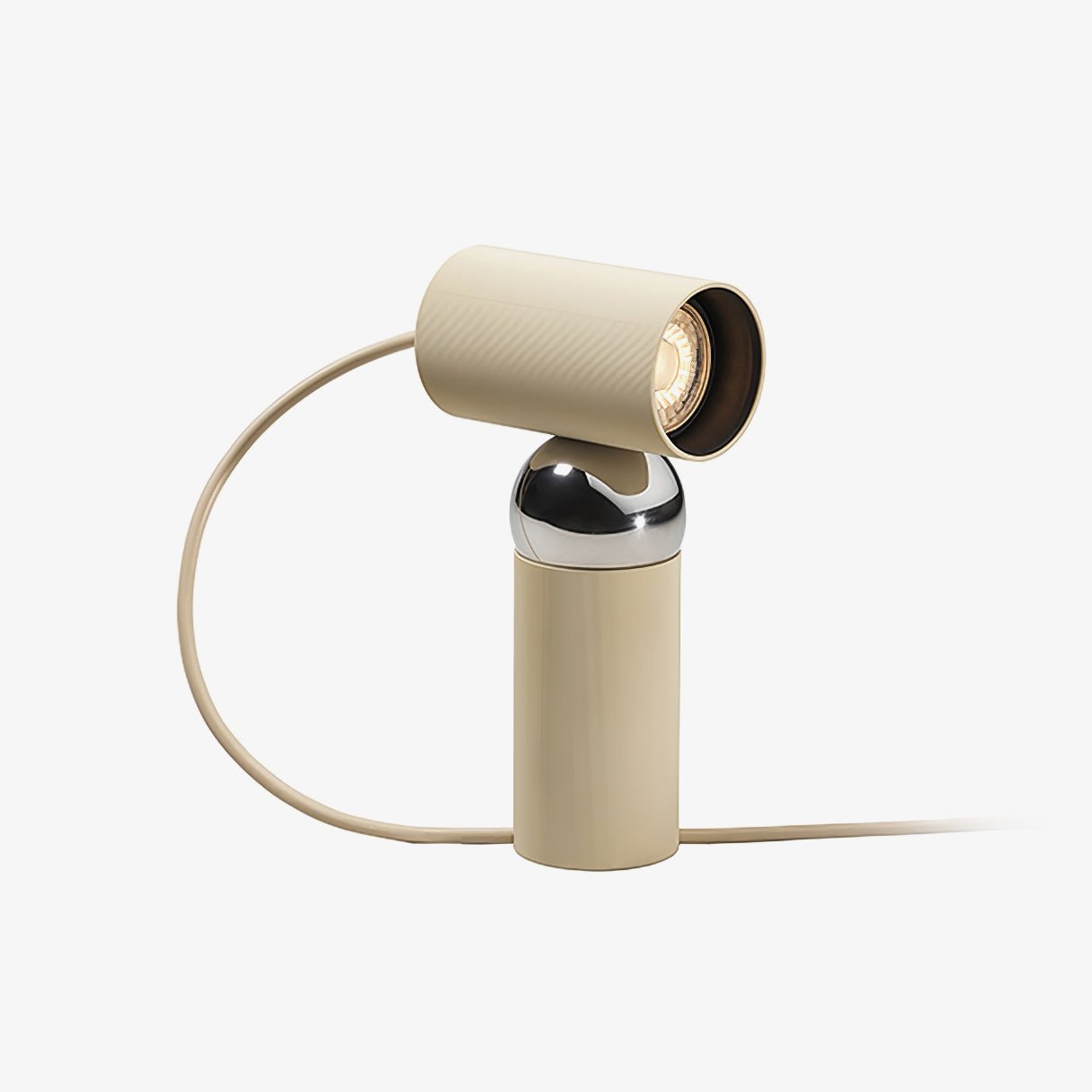 Modern Beam Task Table Lamp with Rotatable Magnetic Ball Joint for Office
