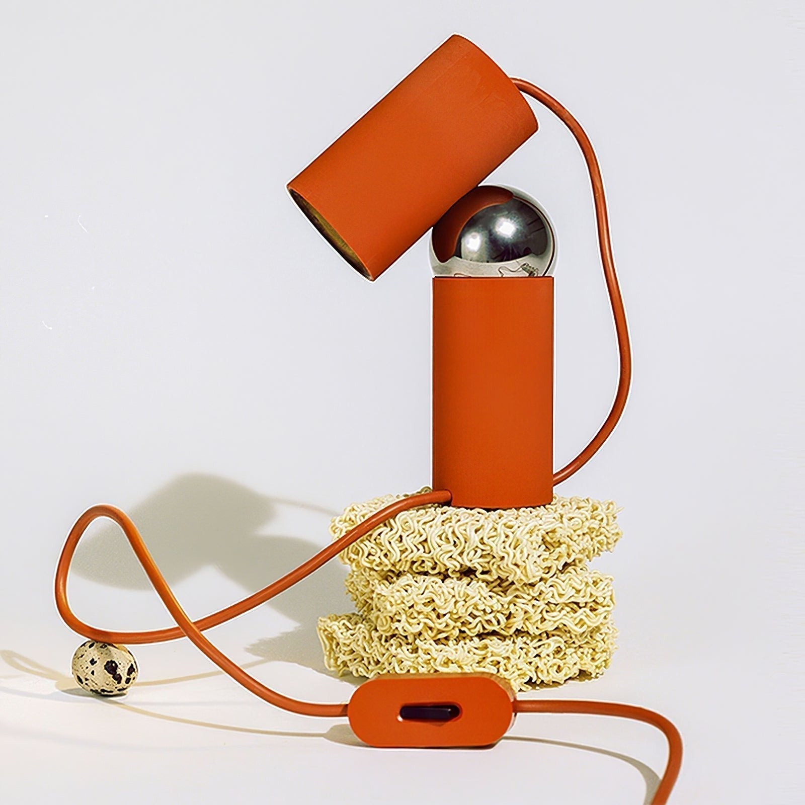 Modern Beam Task Table Lamp with Rotatable Magnetic Ball Joint for Office