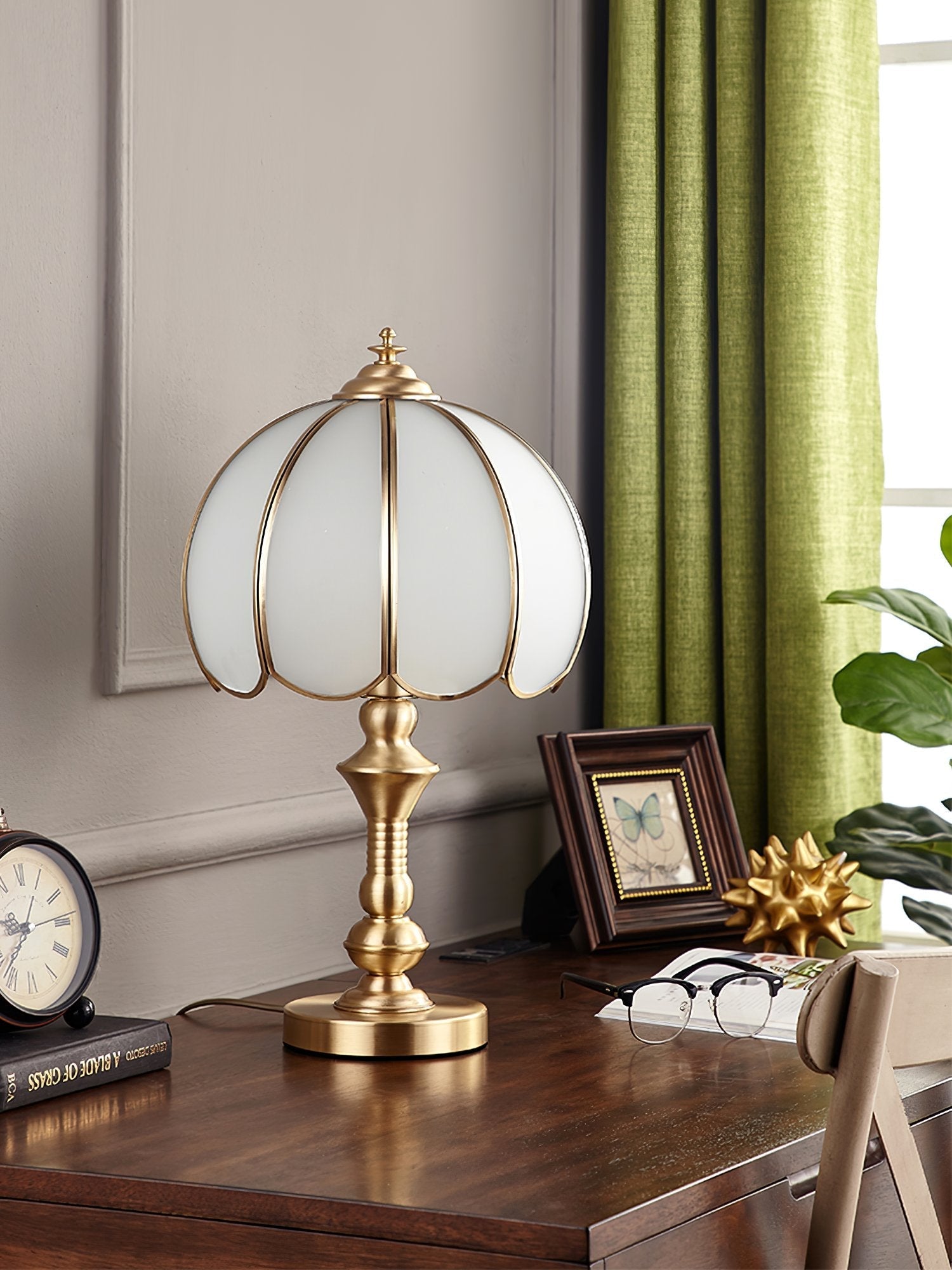 mid-century-modern-brass-table-lamp-with-white-glass-shade-for-sophisticated-home-decor