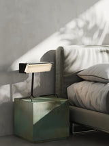 Modern Biny LED Desk Lamp Futuristic Geometric Table Light for Workspace and Bedroom