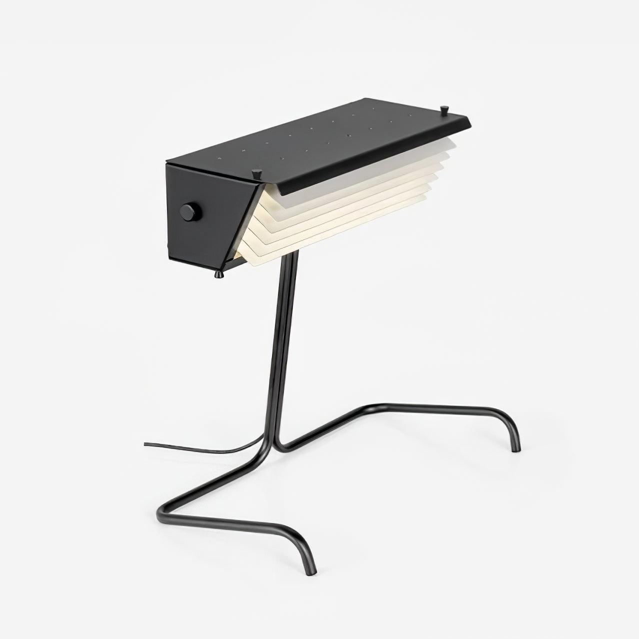 Modern Biny LED Desk Lamp Futuristic Geometric Table Light for Workspace and Bedroom