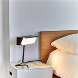 Modern Biny LED Desk Lamp Futuristic Geometric Table Light for Workspace and Bedroom