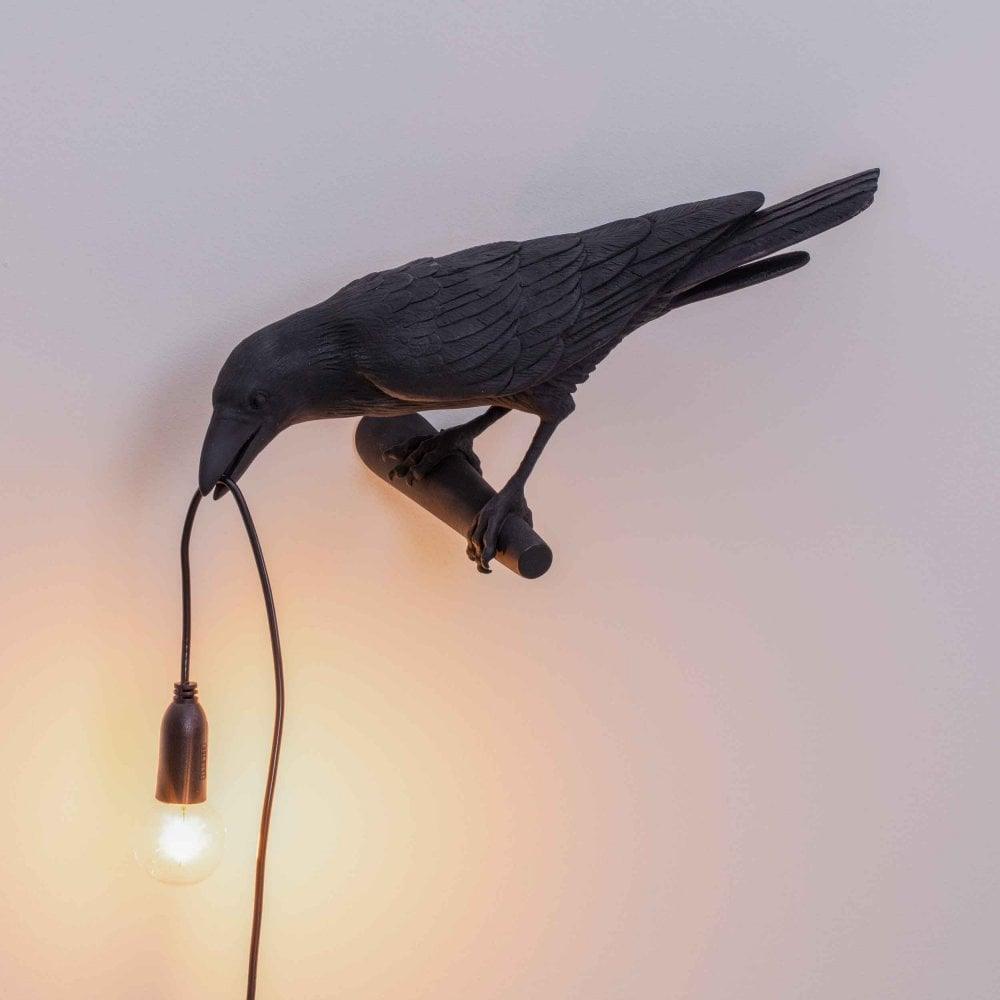 creative-resin-raven-bird-wall-sconce-modern-animal-lamp-for-bedroom-living-room