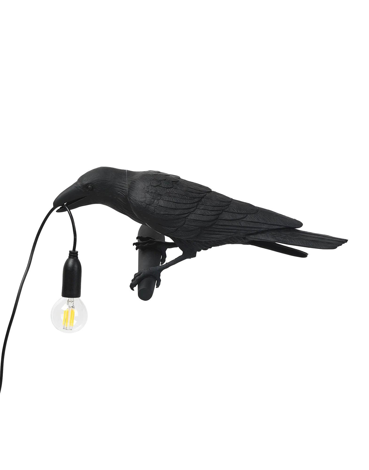 creative-resin-raven-bird-wall-sconce-modern-animal-lamp-for-bedroom-living-room