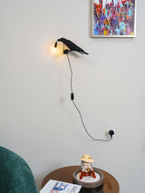creative-resin-raven-bird-wall-sconce-modern-animal-lamp-for-bedroom-living-room