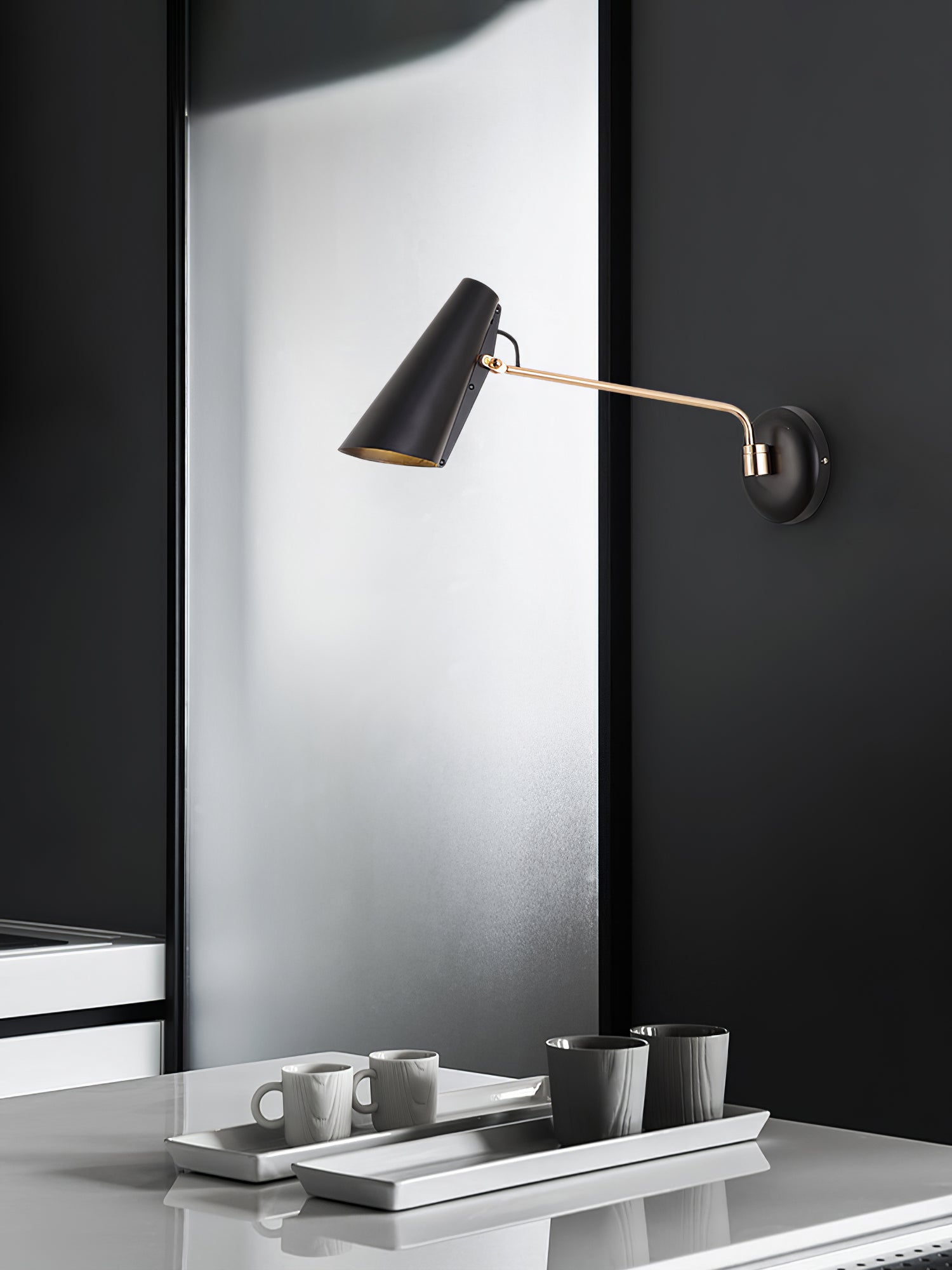 modern-birdy-style-minimalist-adjustable-swing-arm-wall-sconce-with-geometric-shade