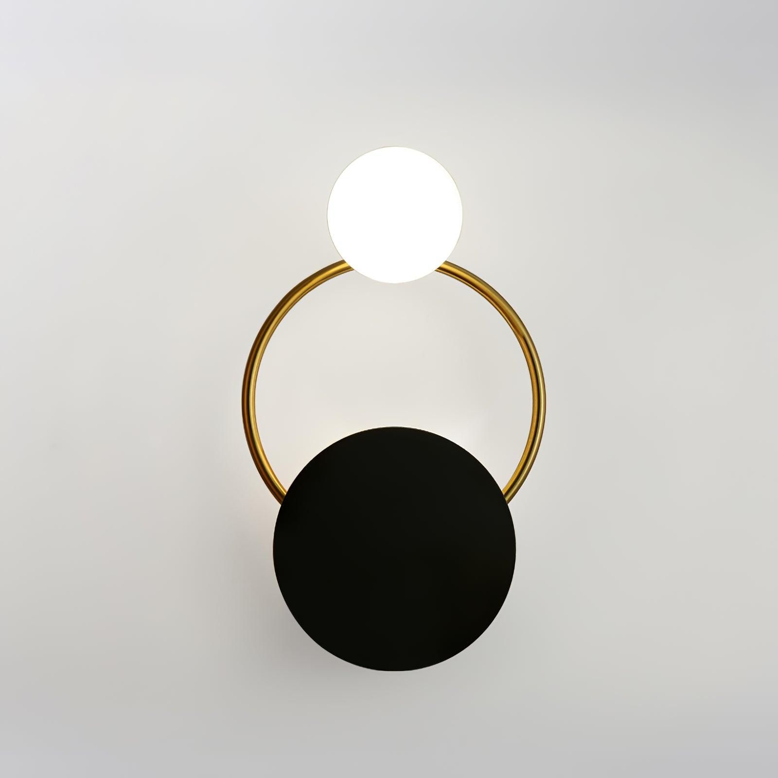 modern-geometric-black-and-gold-wall-sconce-with-white-glass-sphere-light-fixture