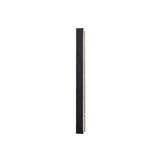 Modern Waterproof Solar Powered LED Outdoor Wall Light Long Strip Patio Sconce with Remote Control