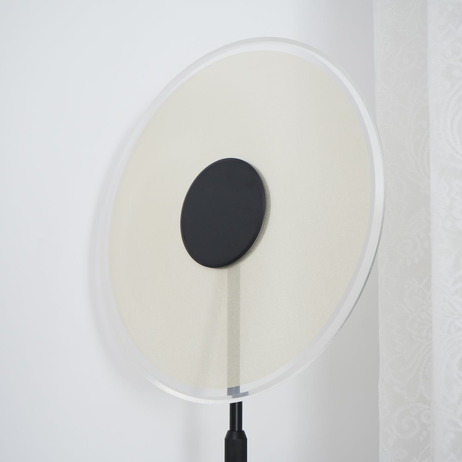 Luxora Acrylic LED Floor Lamp Modern Metal Standing Light for Contemporary Living Room Office