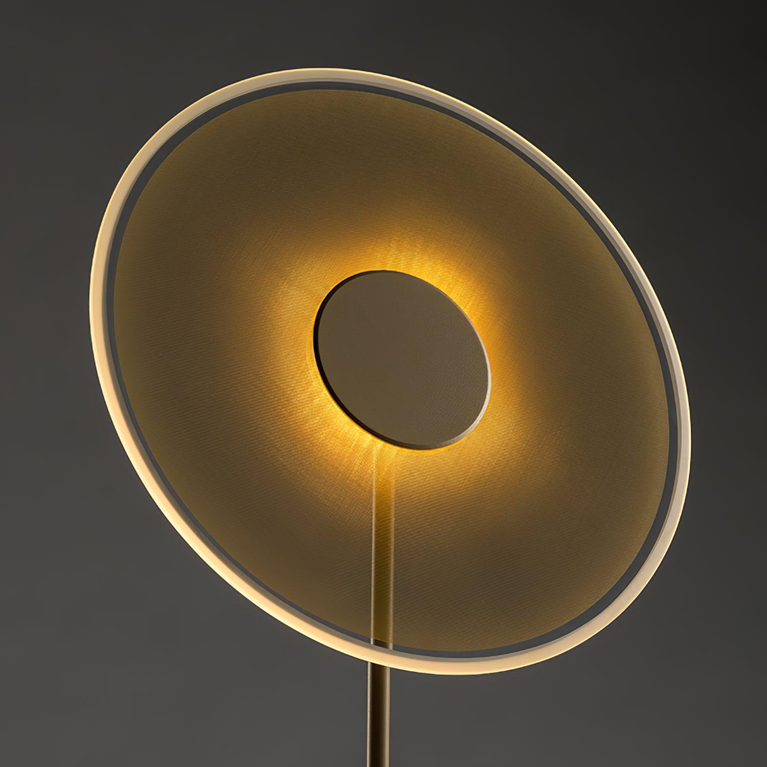 Luxora Acrylic LED Floor Lamp Modern Metal Standing Light for Contemporary Living Room Office