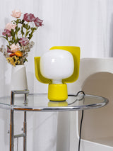 Modern Flower Petal Adjustable Accent Table Lamp for Bedroom and Living Room