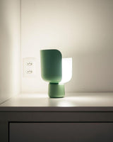 Modern Flower Petal Adjustable Accent Table Lamp for Bedroom and Living Room