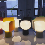 Modern Flower Petal Adjustable Accent Table Lamp for Bedroom and Living Room