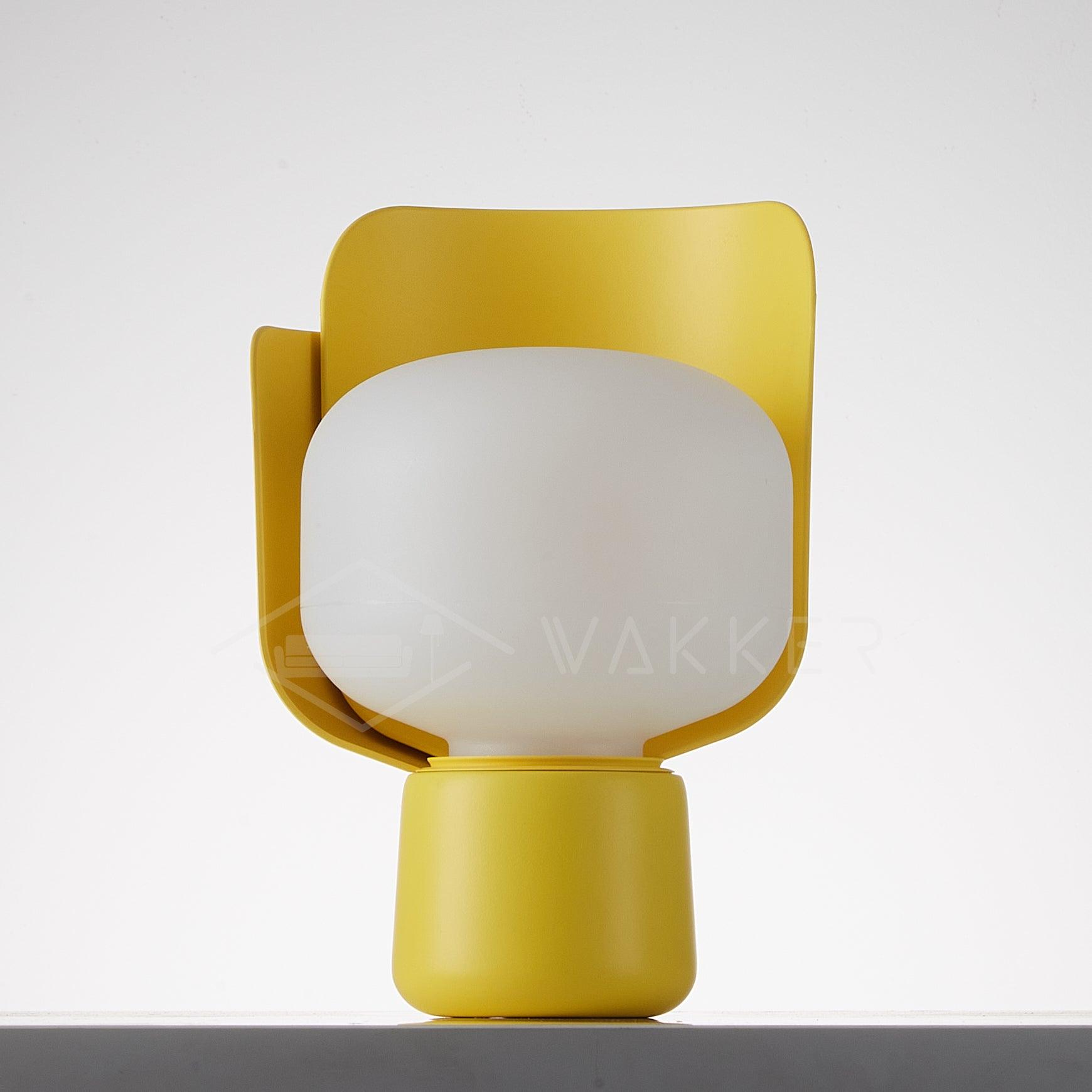Modern Flower Petal Adjustable Accent Table Lamp for Bedroom and Living Room