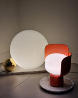 Modern Flower Petal Adjustable Accent Table Lamp for Bedroom and Living Room