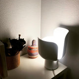 Modern Flower Petal Adjustable Accent Table Lamp for Bedroom and Living Room