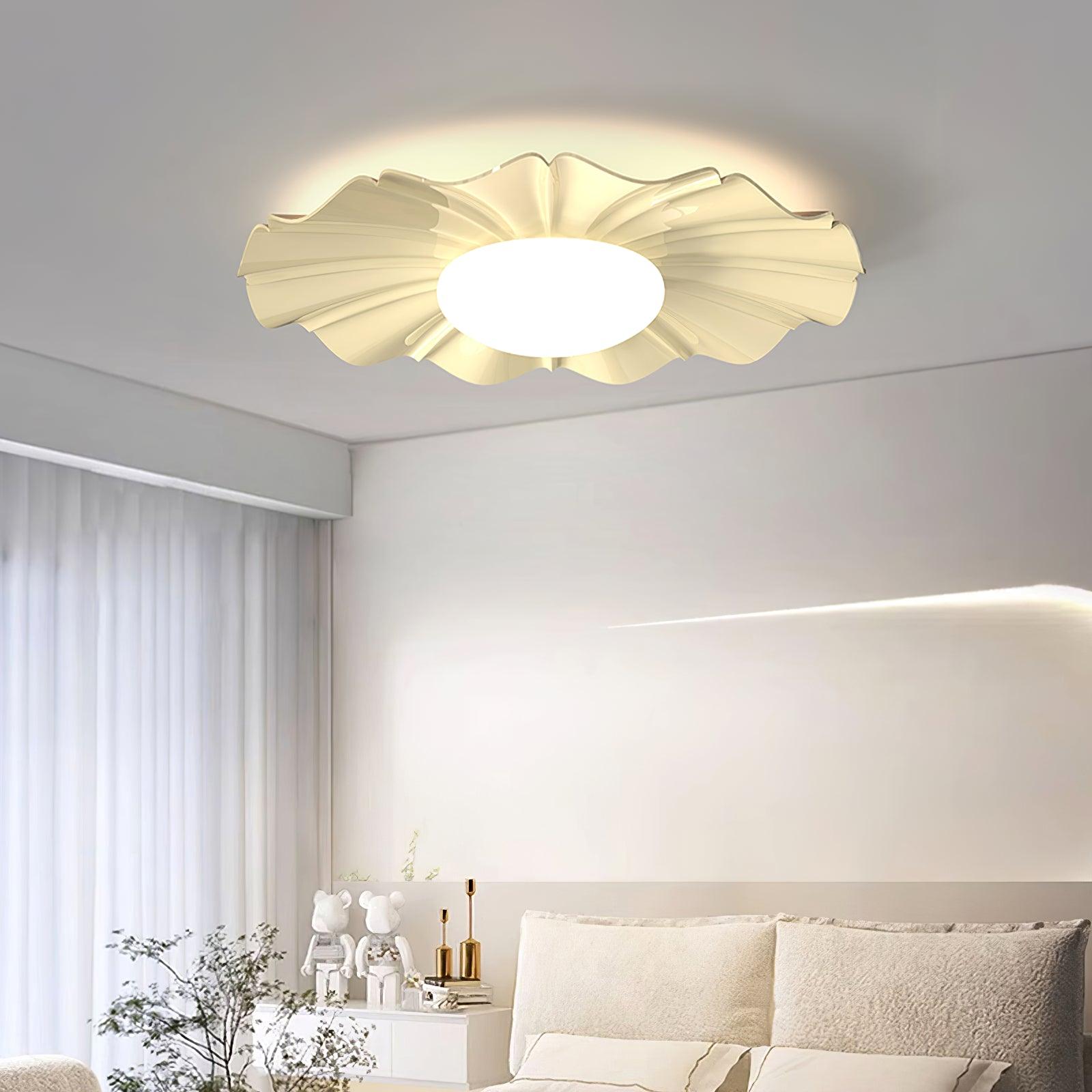 Modern Floral LED Ceiling Flush Mount Lamp Blooming Flower Light for Bedroom Living Room