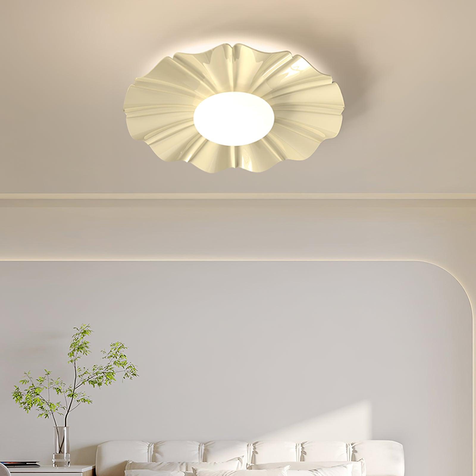 Modern Floral LED Ceiling Flush Mount Lamp Blooming Flower Light for Bedroom Living Room