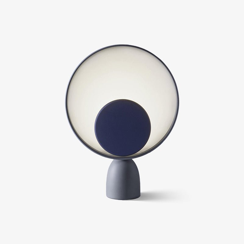 Geometric Modern LED Table Lamp Contemporary Indirect Nightstand Light for Living Room