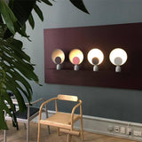 Geometric Modern LED Table Lamp Contemporary Indirect Nightstand Light for Living Room